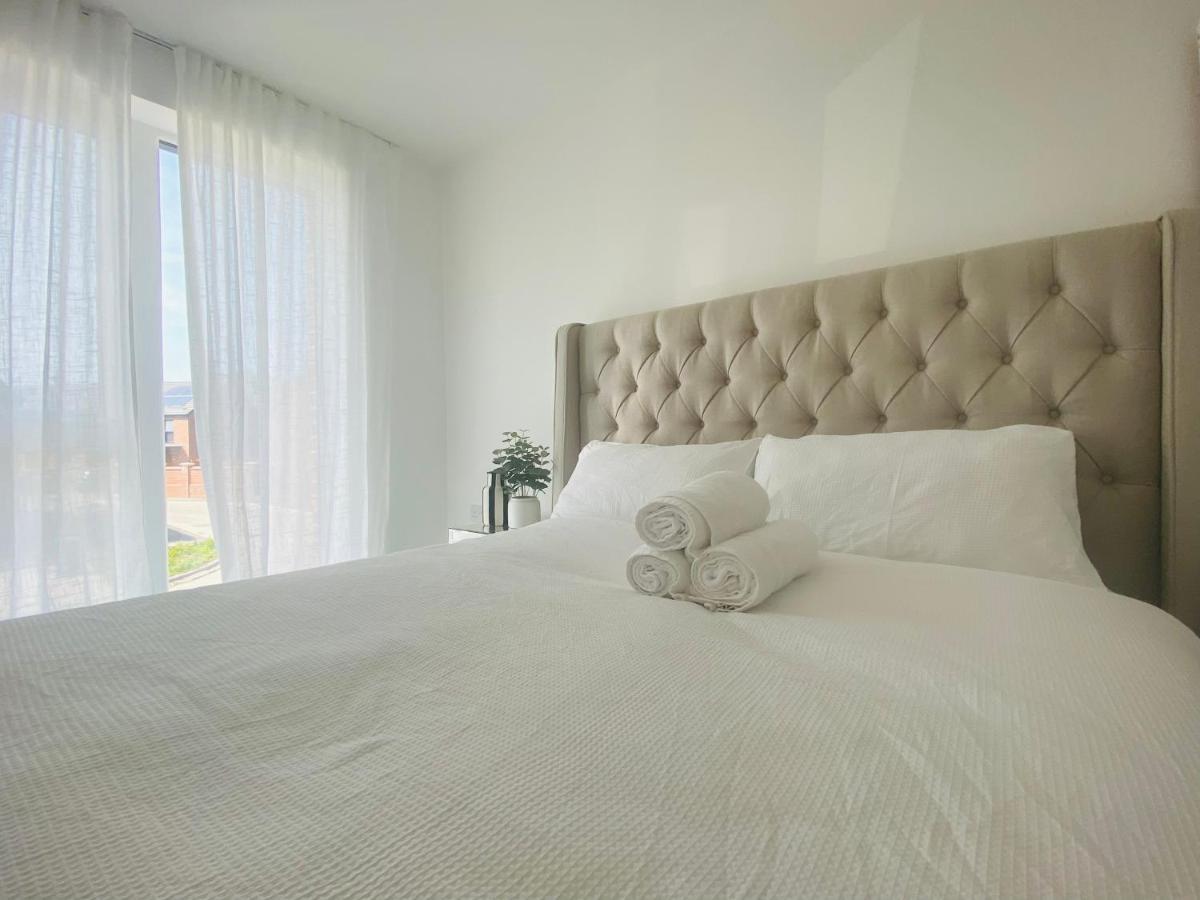 Ferienwohnung Stylish New Built Manchester Exterior foto