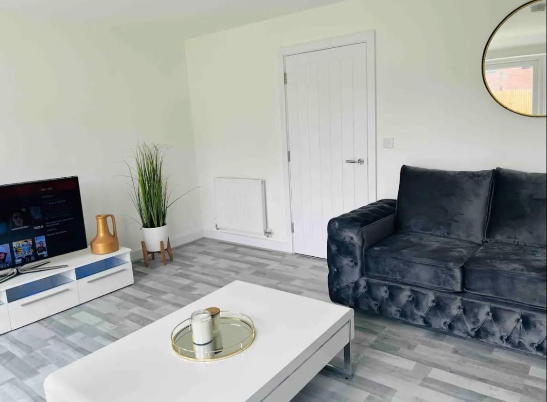 Ferienwohnung Stylish New Built Manchester Exterior foto