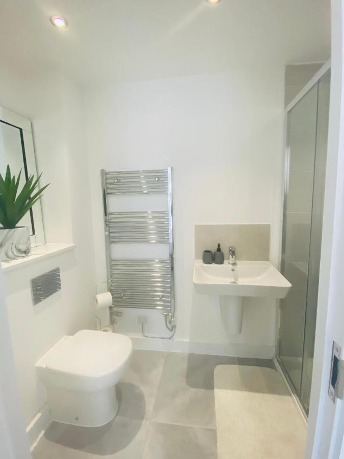 Ferienwohnung Stylish New Built Manchester Exterior foto